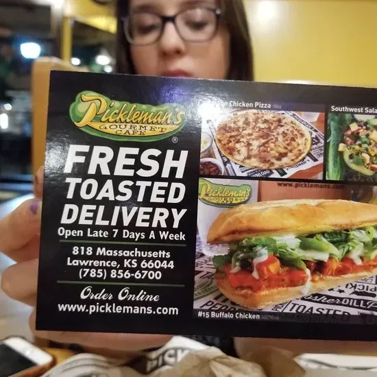 Pickleman's Gourmet Cafe Menu Lawrence, KS Checkle