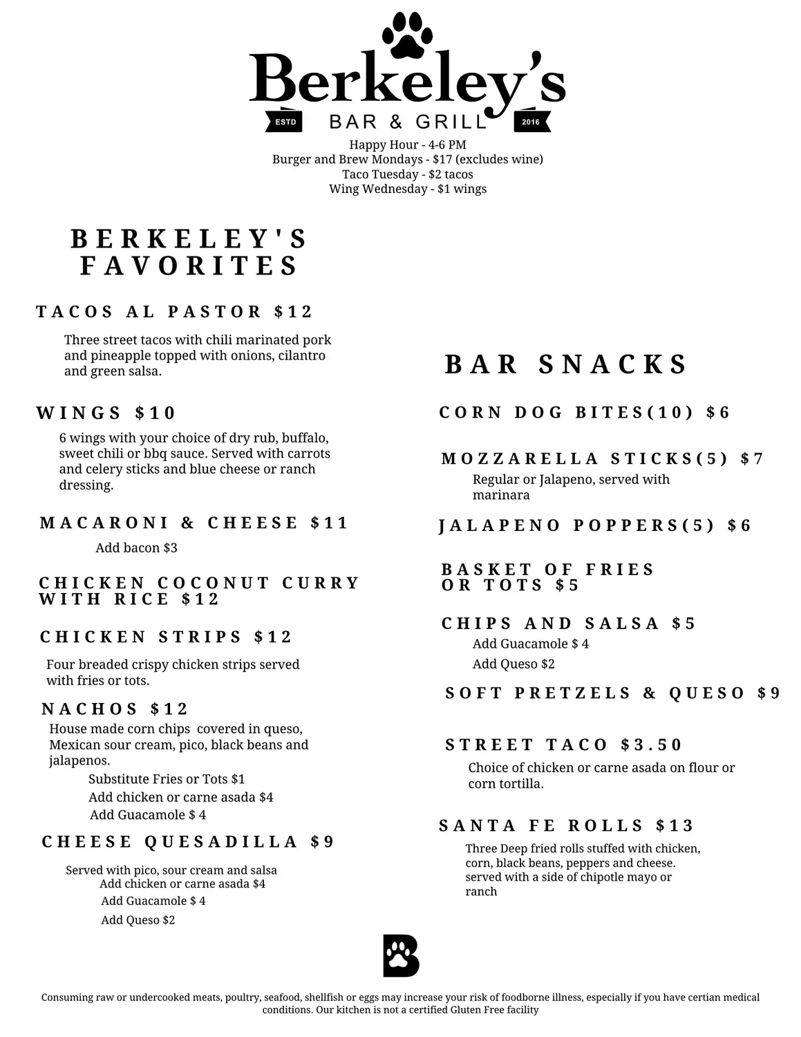 Menu 3