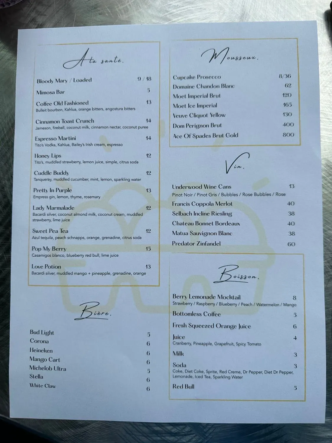 Menu 6