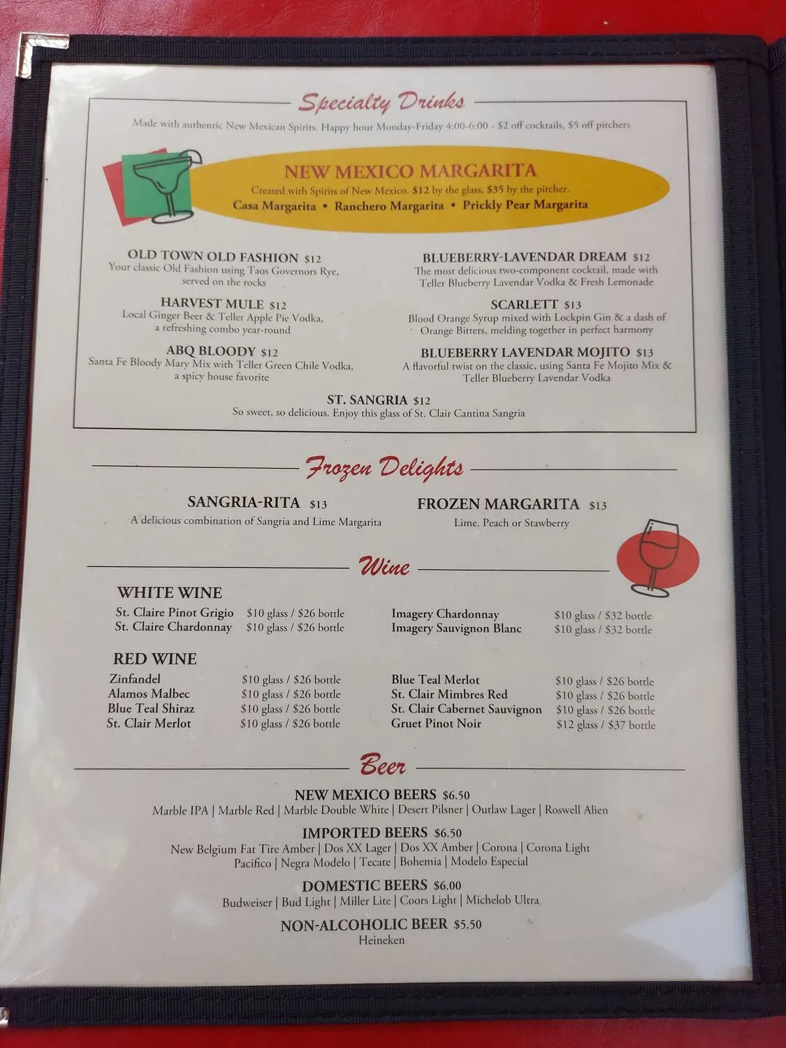 Menu 6