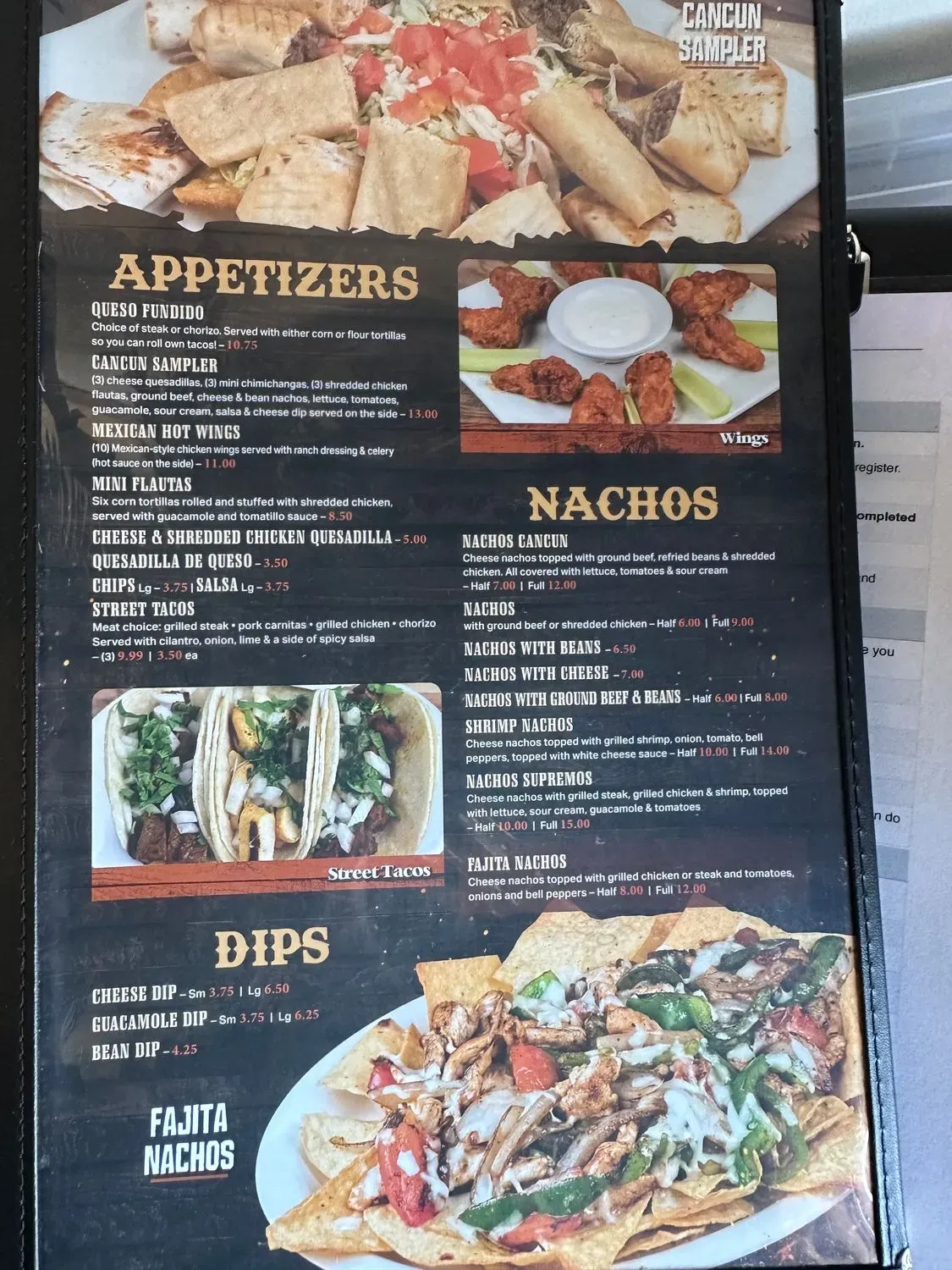 Menu 3