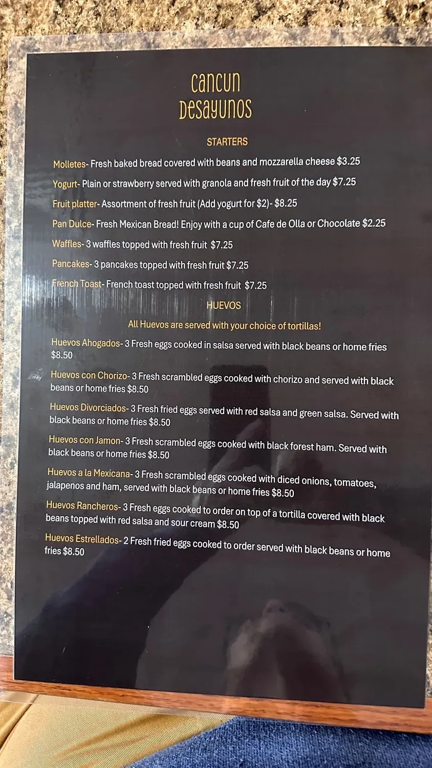 Menu 6