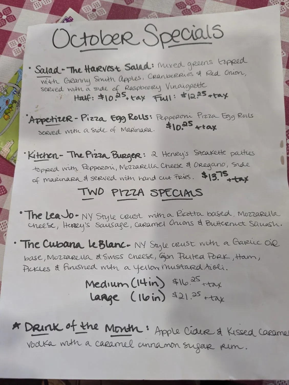 Menu 4