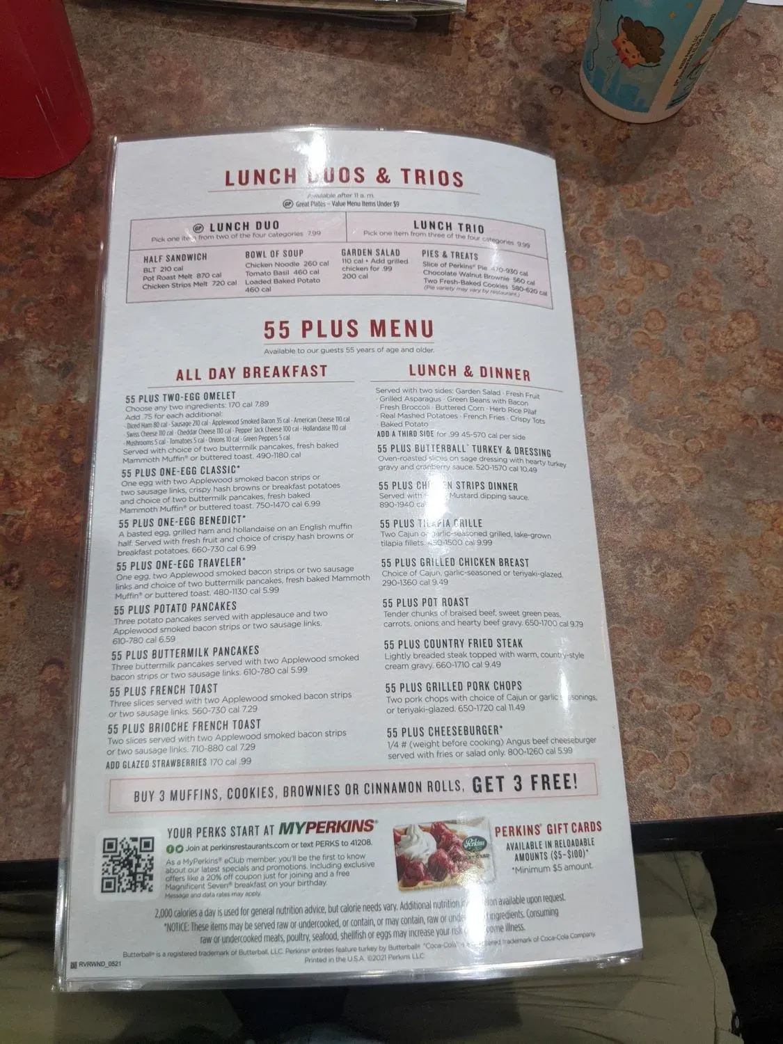 Perkins American Food Co. Menu - Updated October 2025