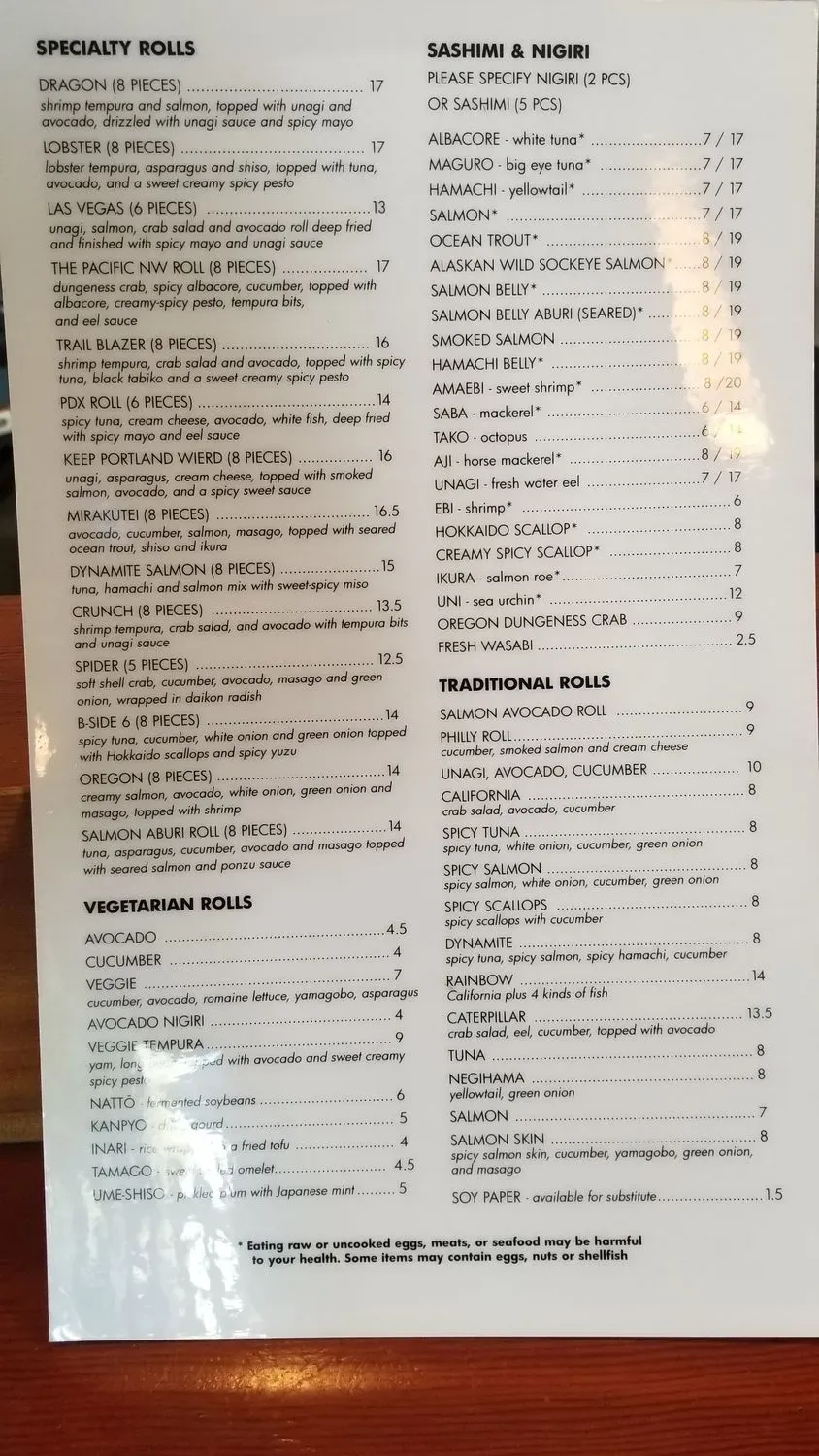 Menu 3