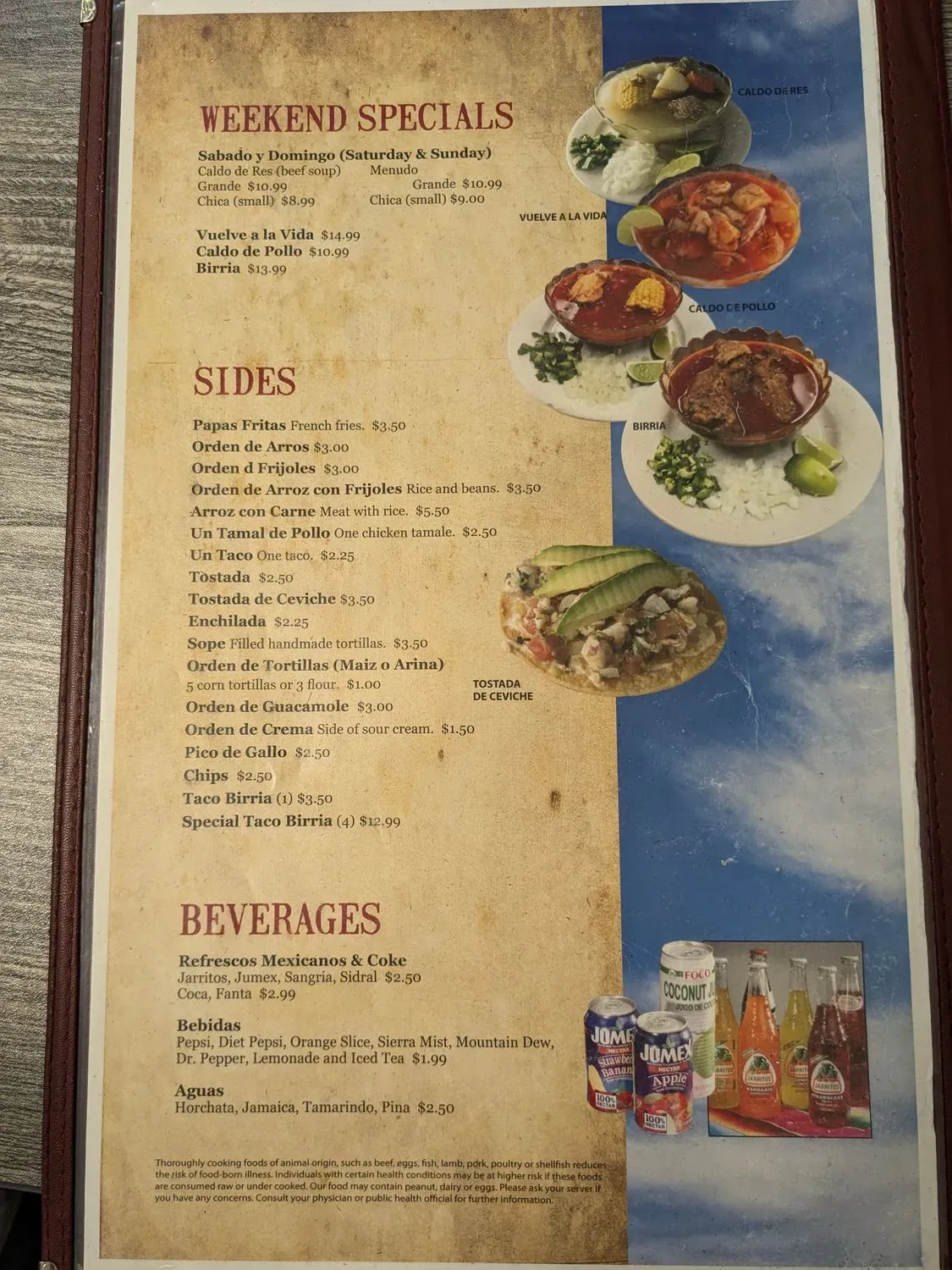 Menu 3