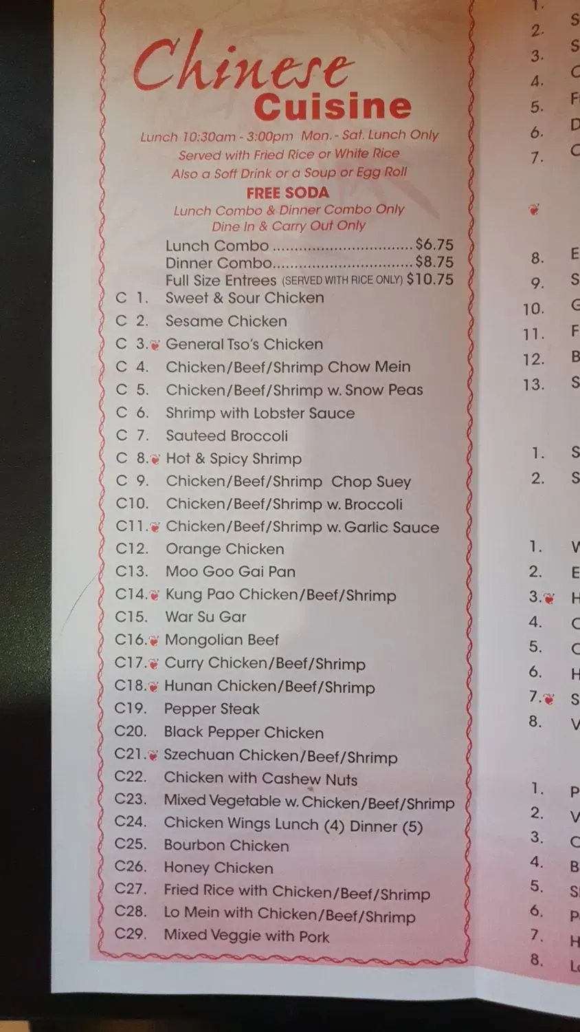 Menu 6