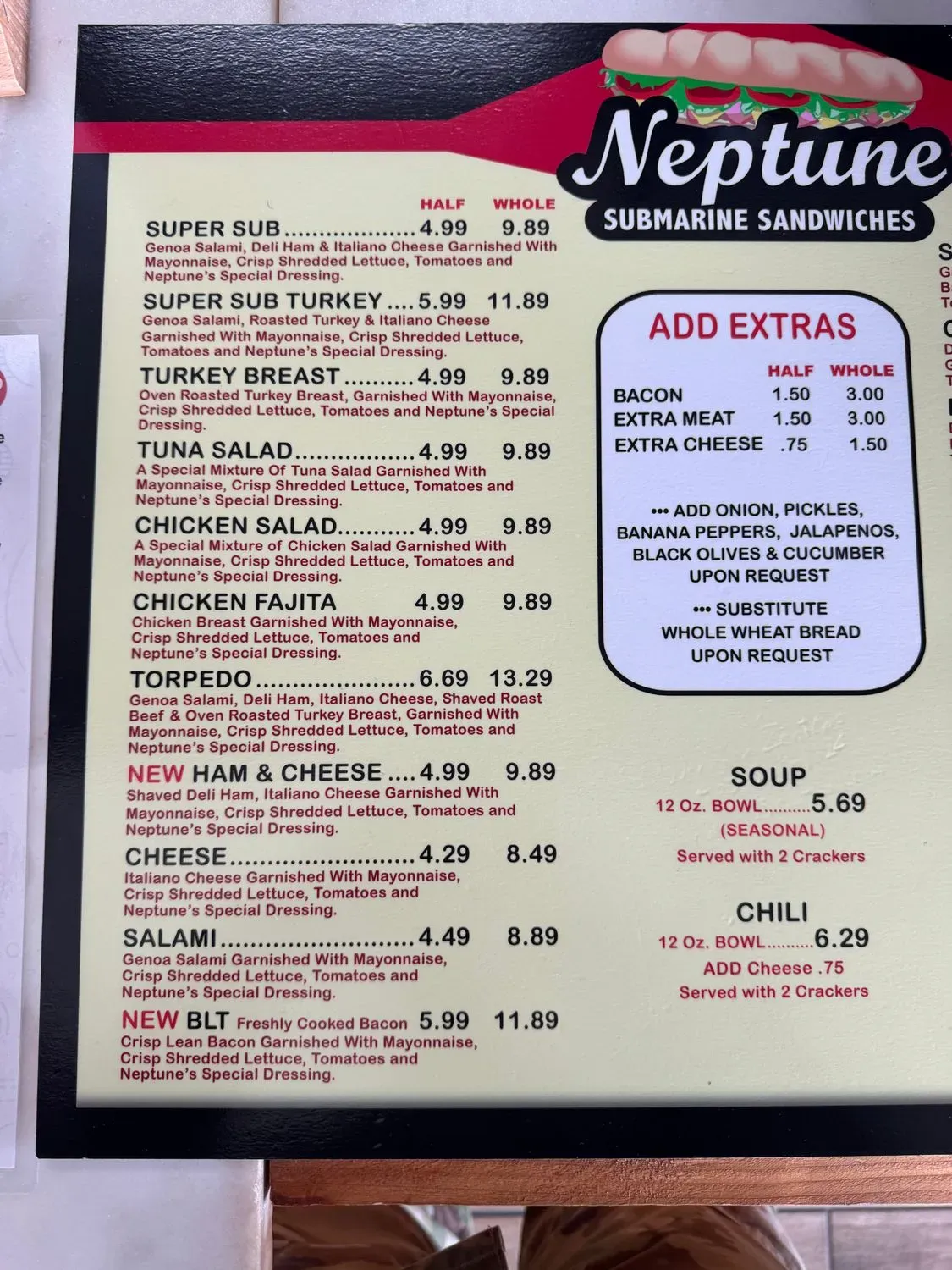 Menu 4