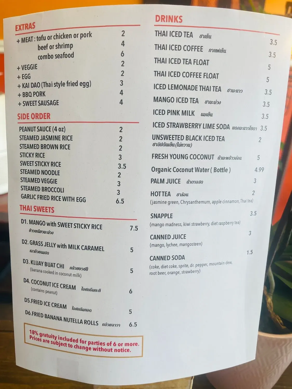 Menu 6