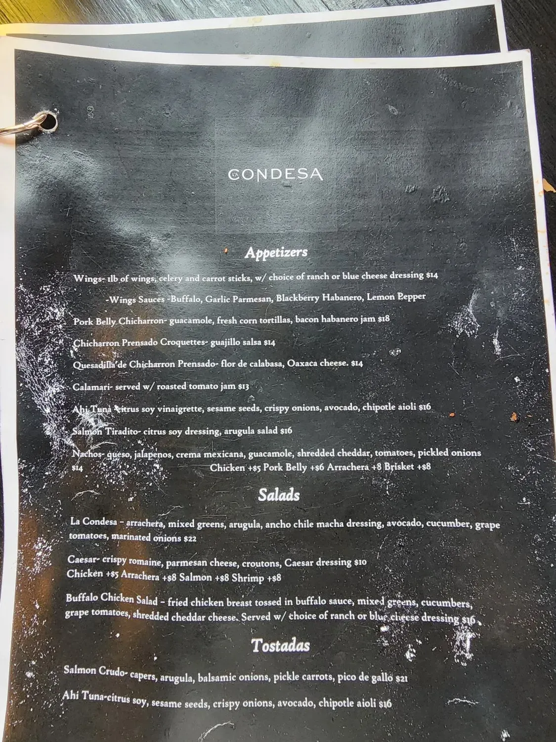 Menu 6