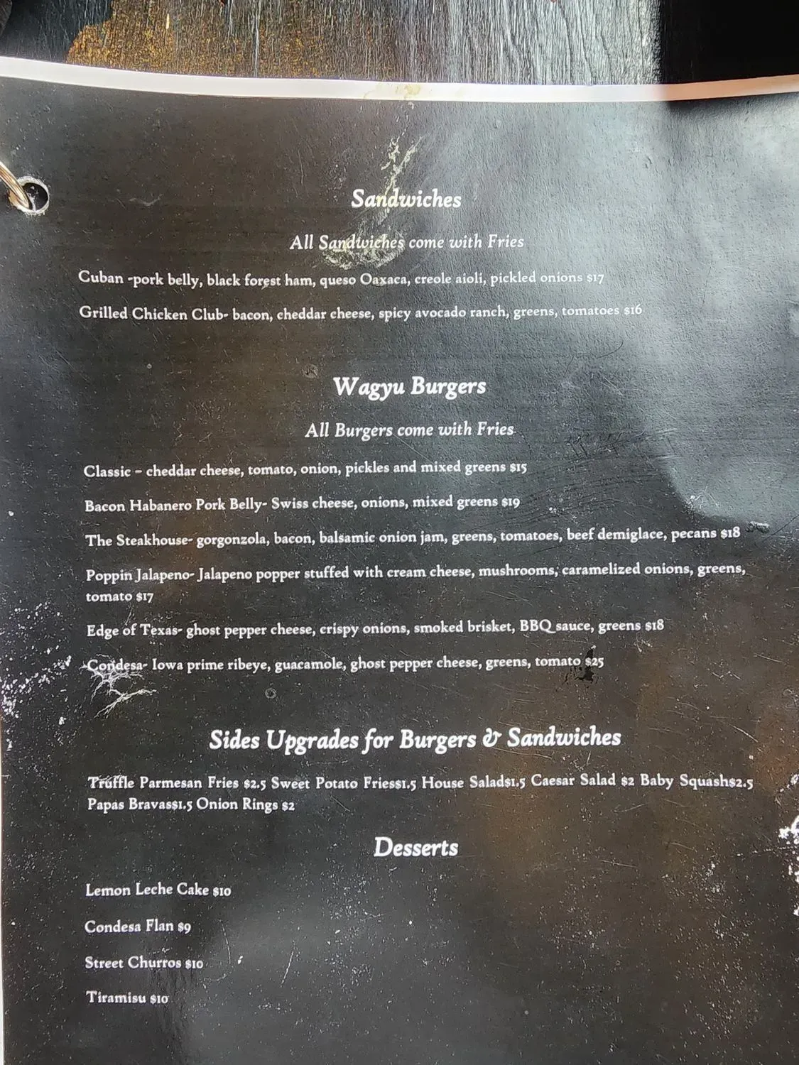 Menu 4