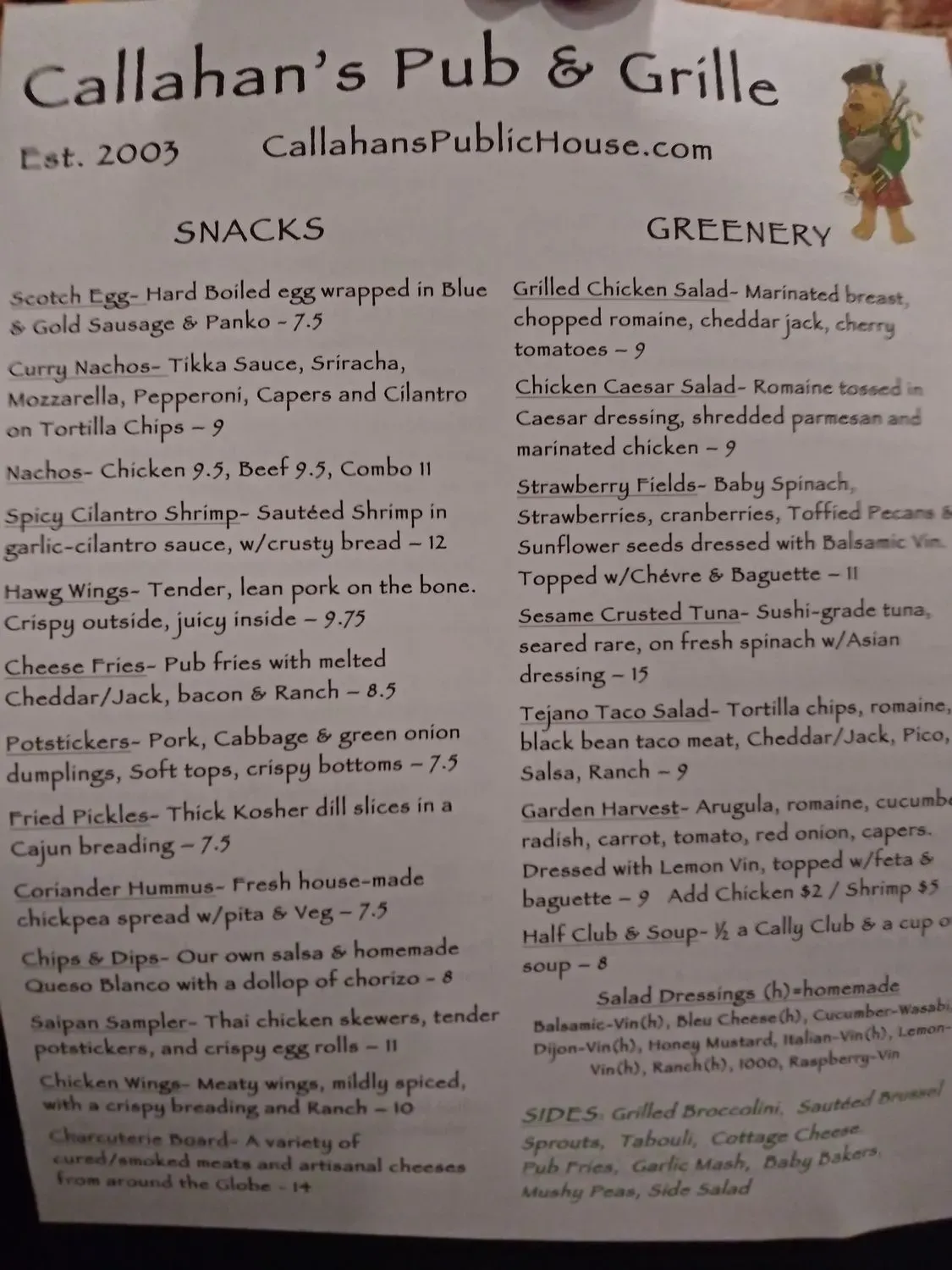 Menu 4