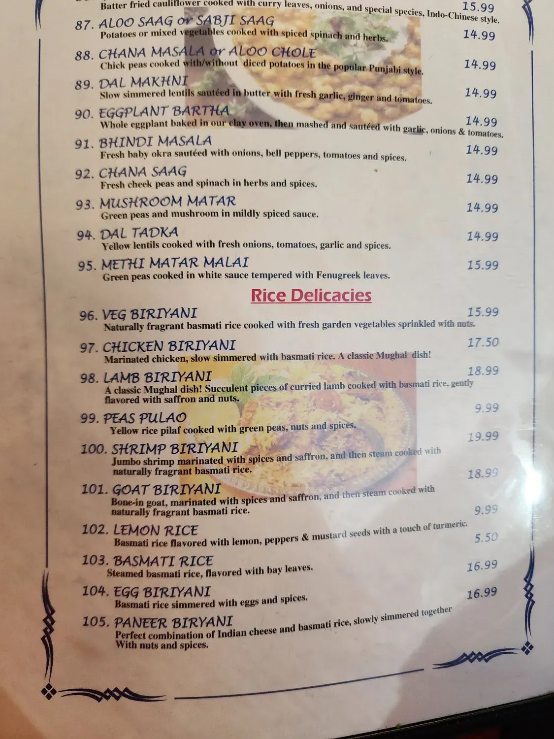 Menu 6