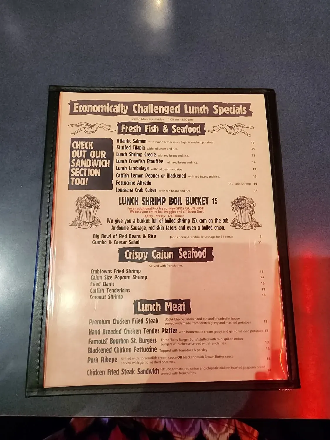 Menu 6