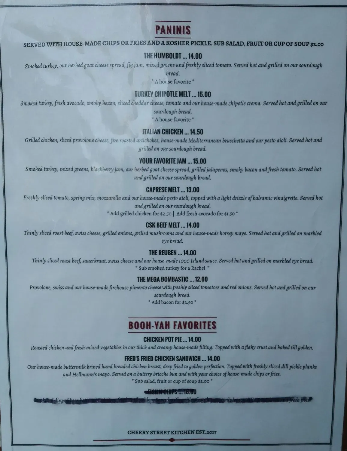 Menu 4