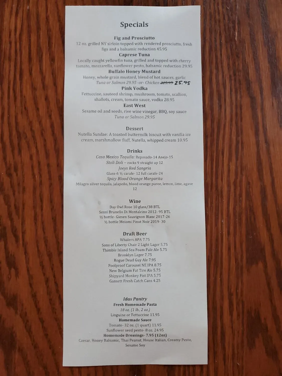 Menu 4