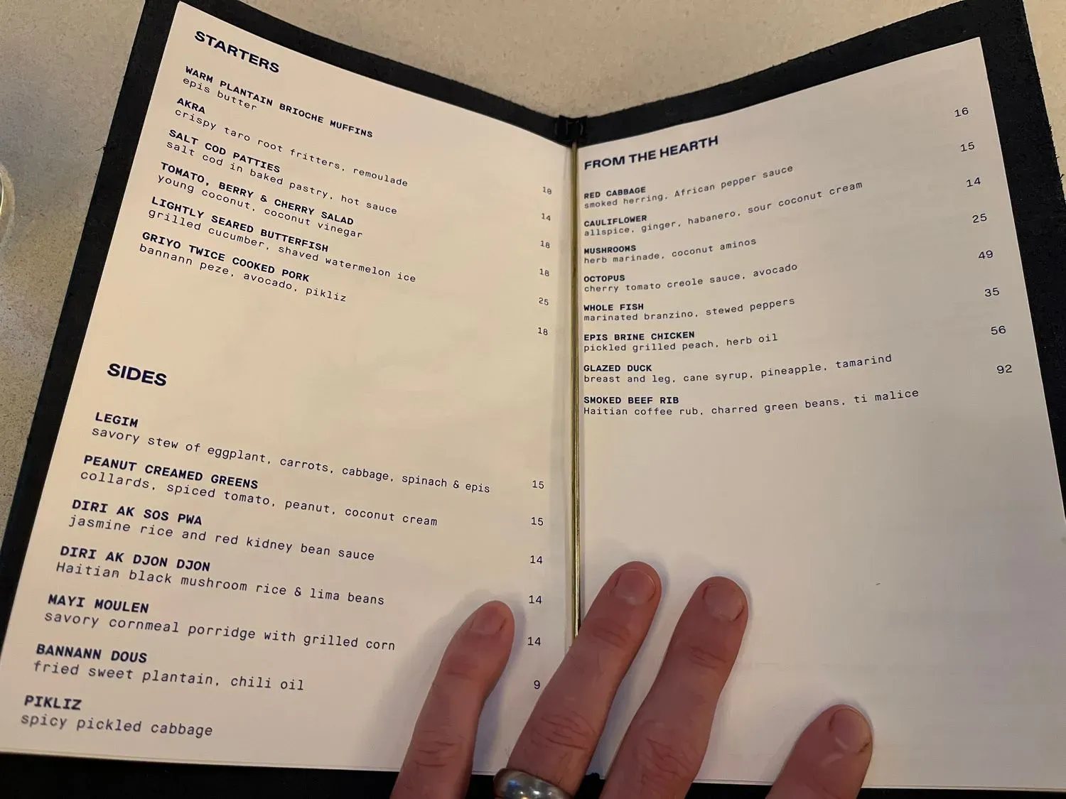 Menu 6