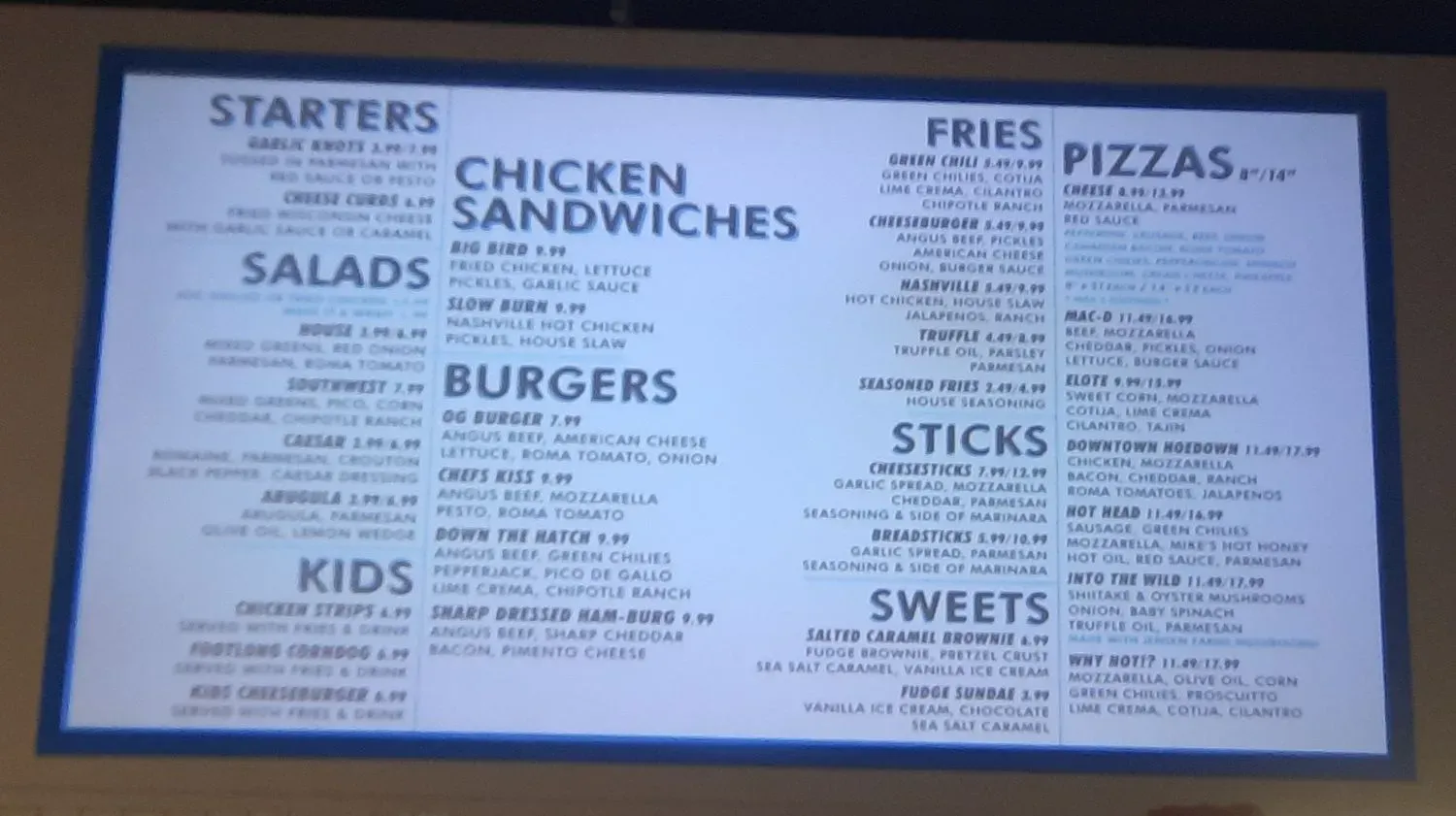 Menu 3