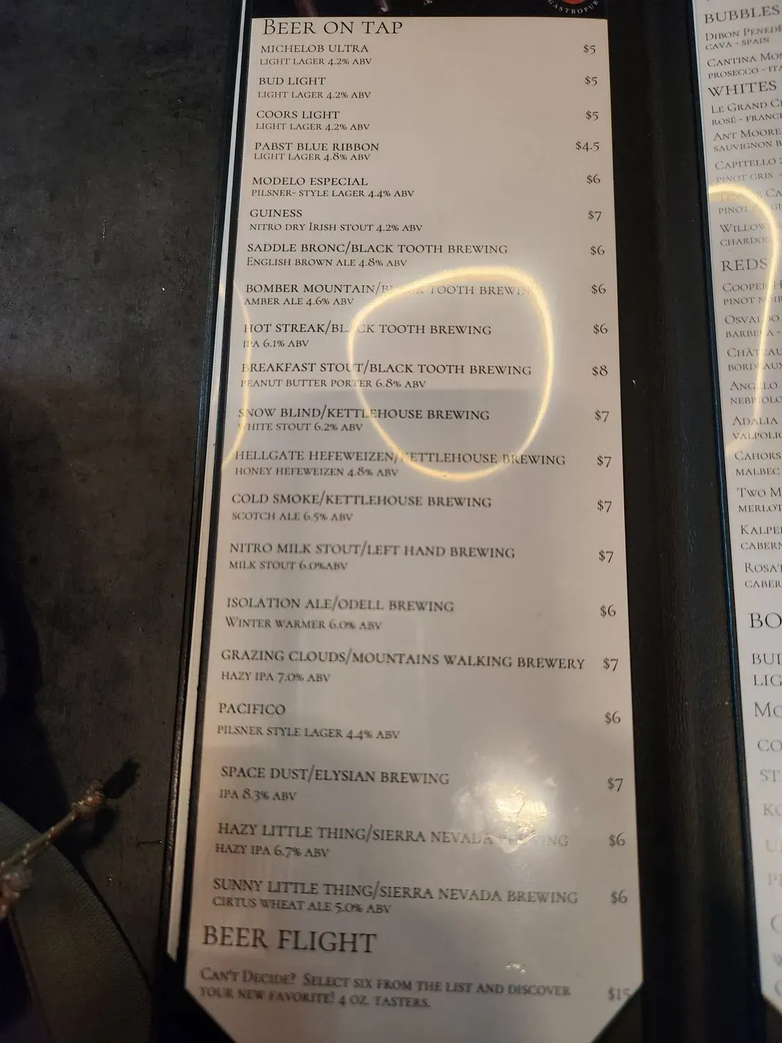 Menu 6