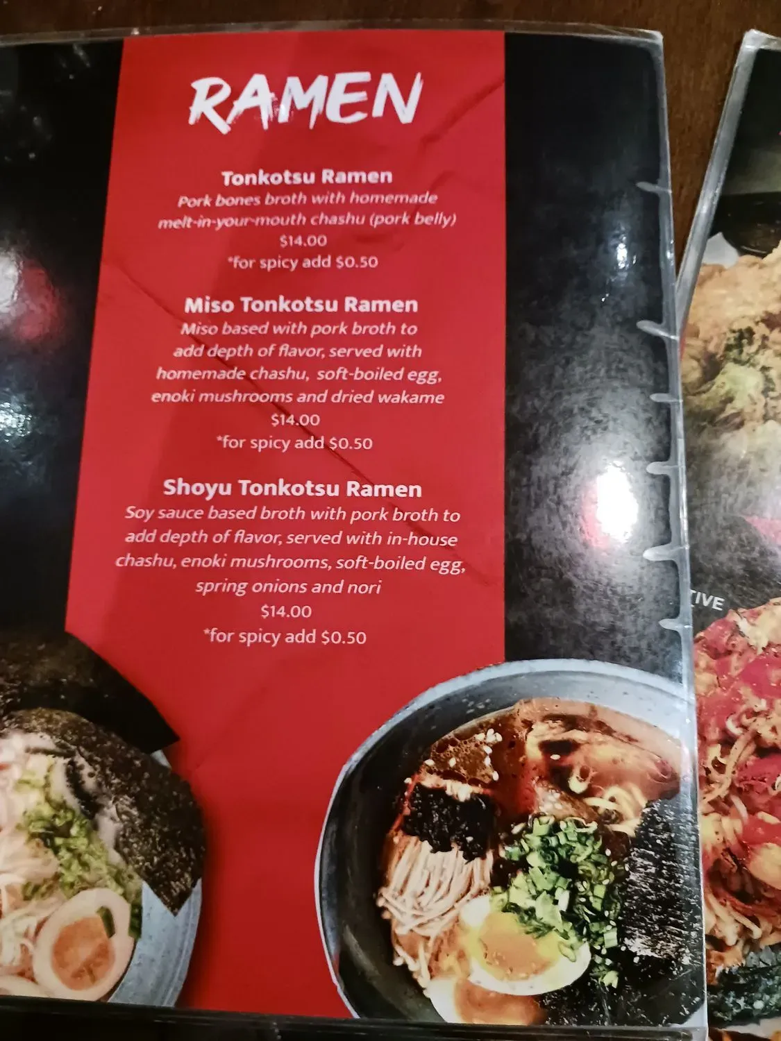 Menu 6