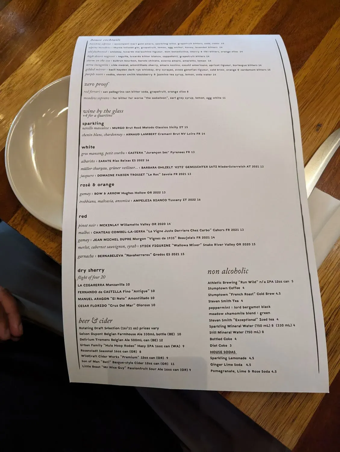 Menu 6