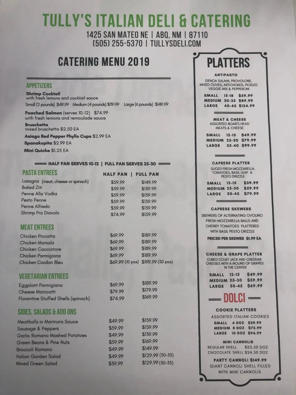 Menu 3