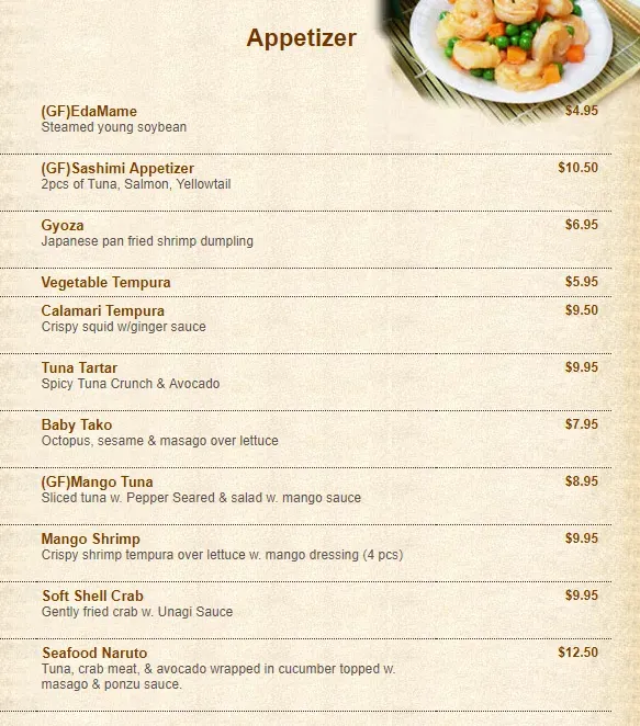 Menu 4