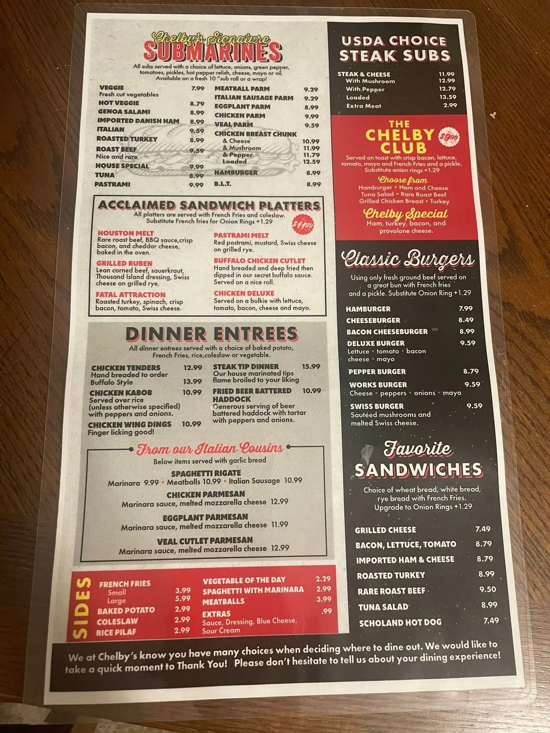 Menu 3