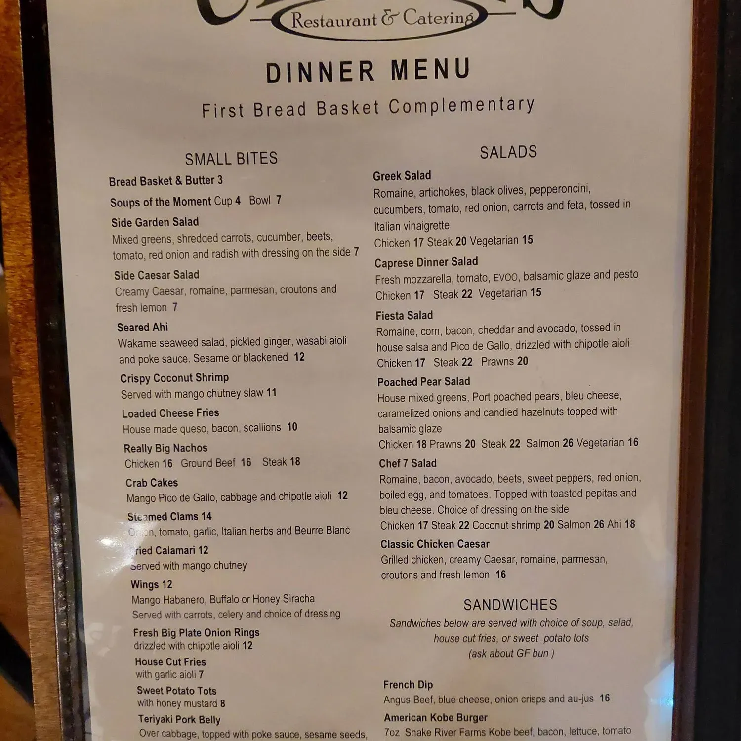 Menu 3