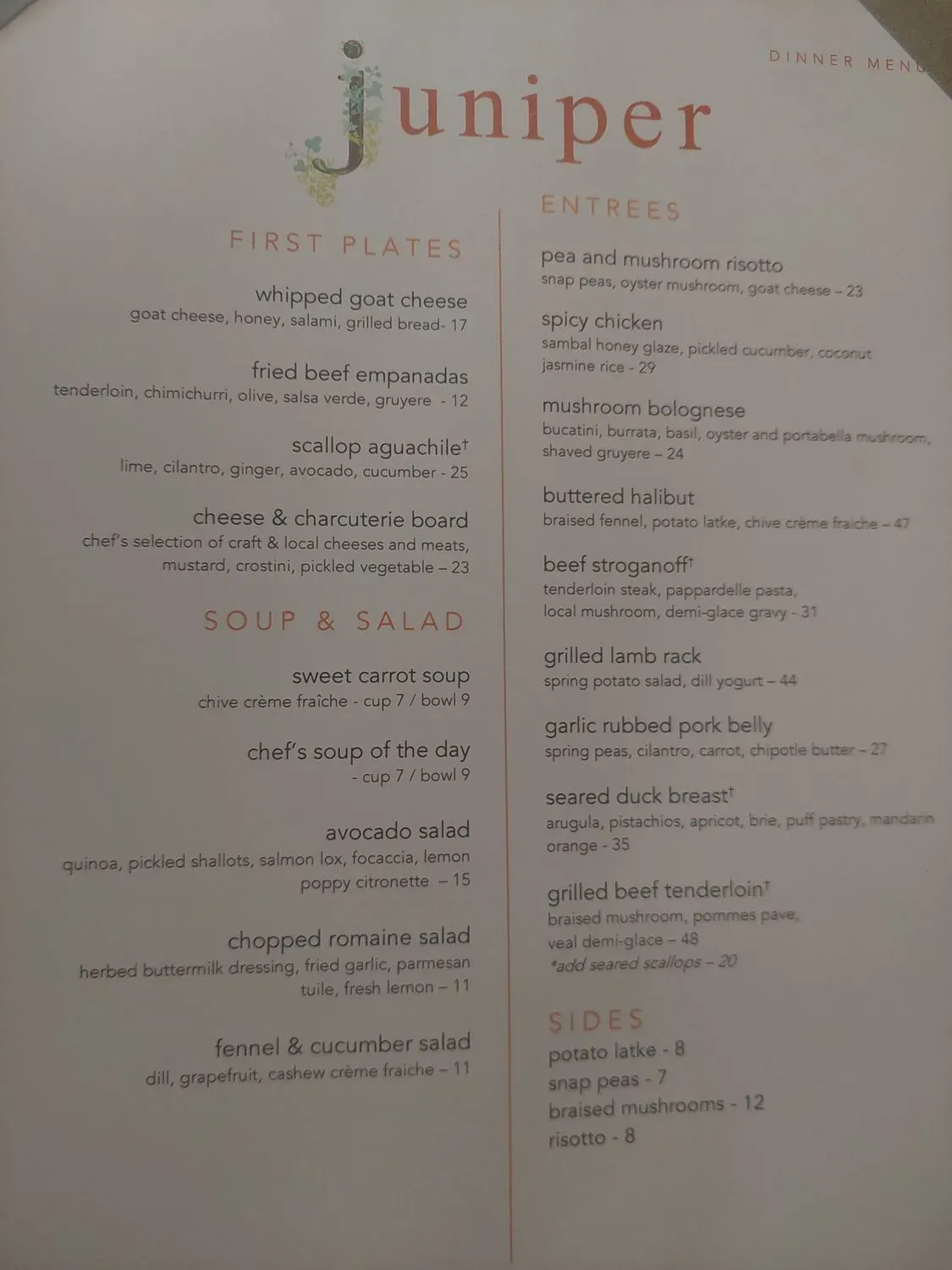 Menu 6