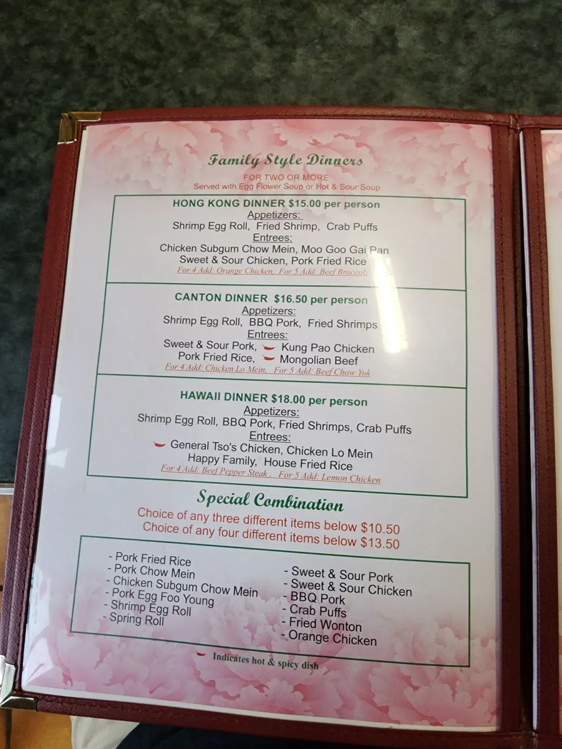 Menu 3