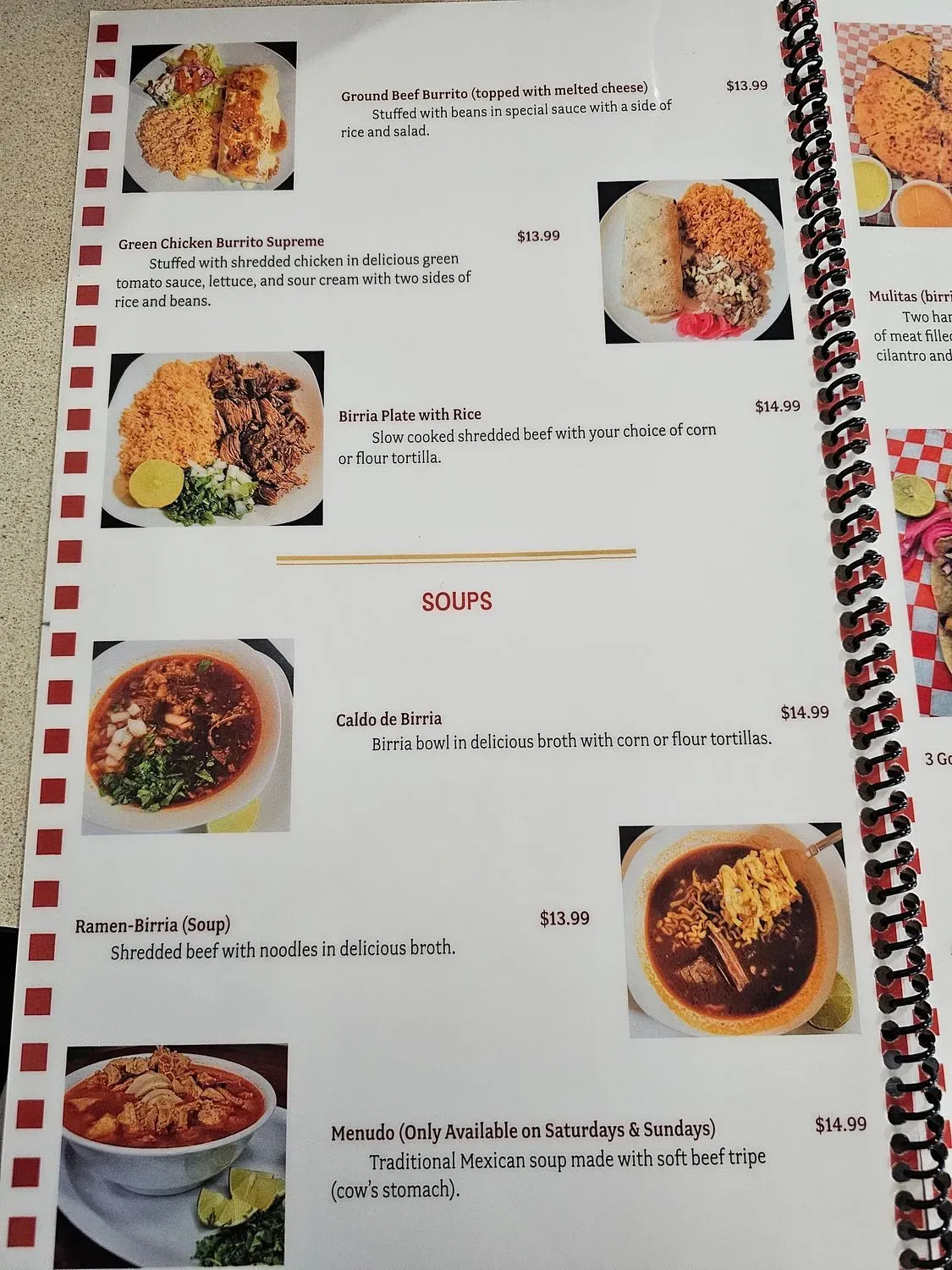 Menu 4