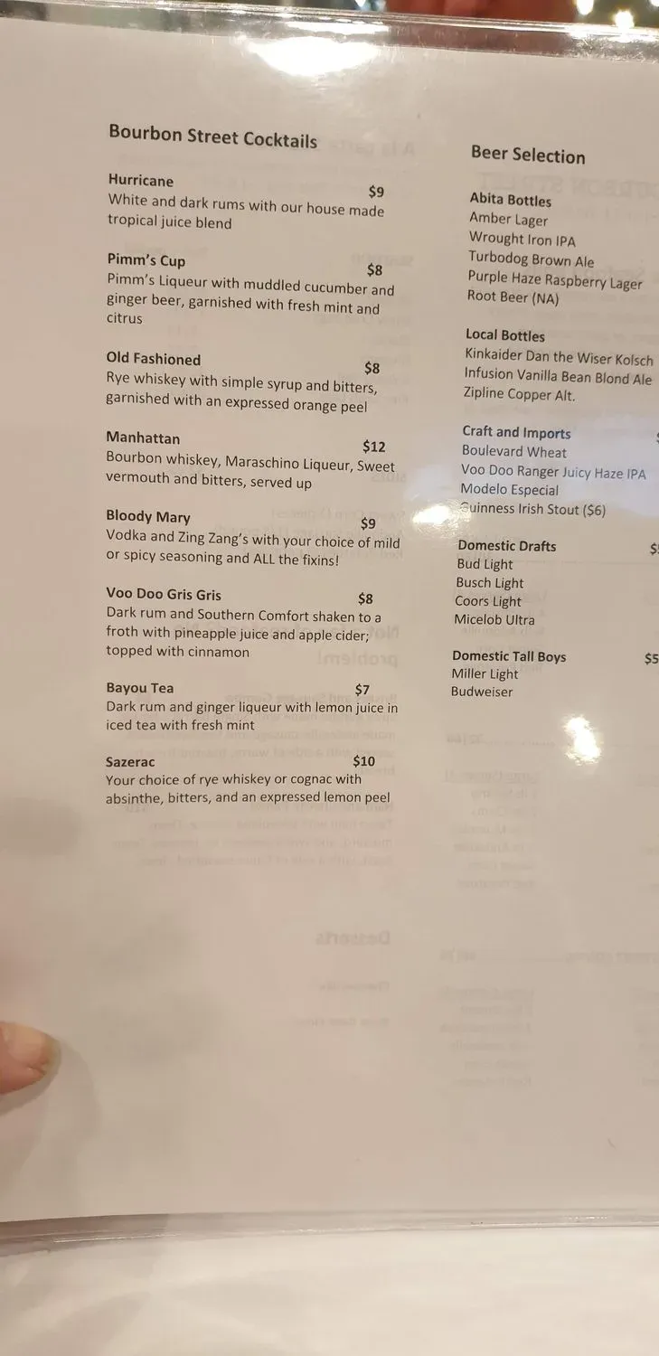 Menu 4