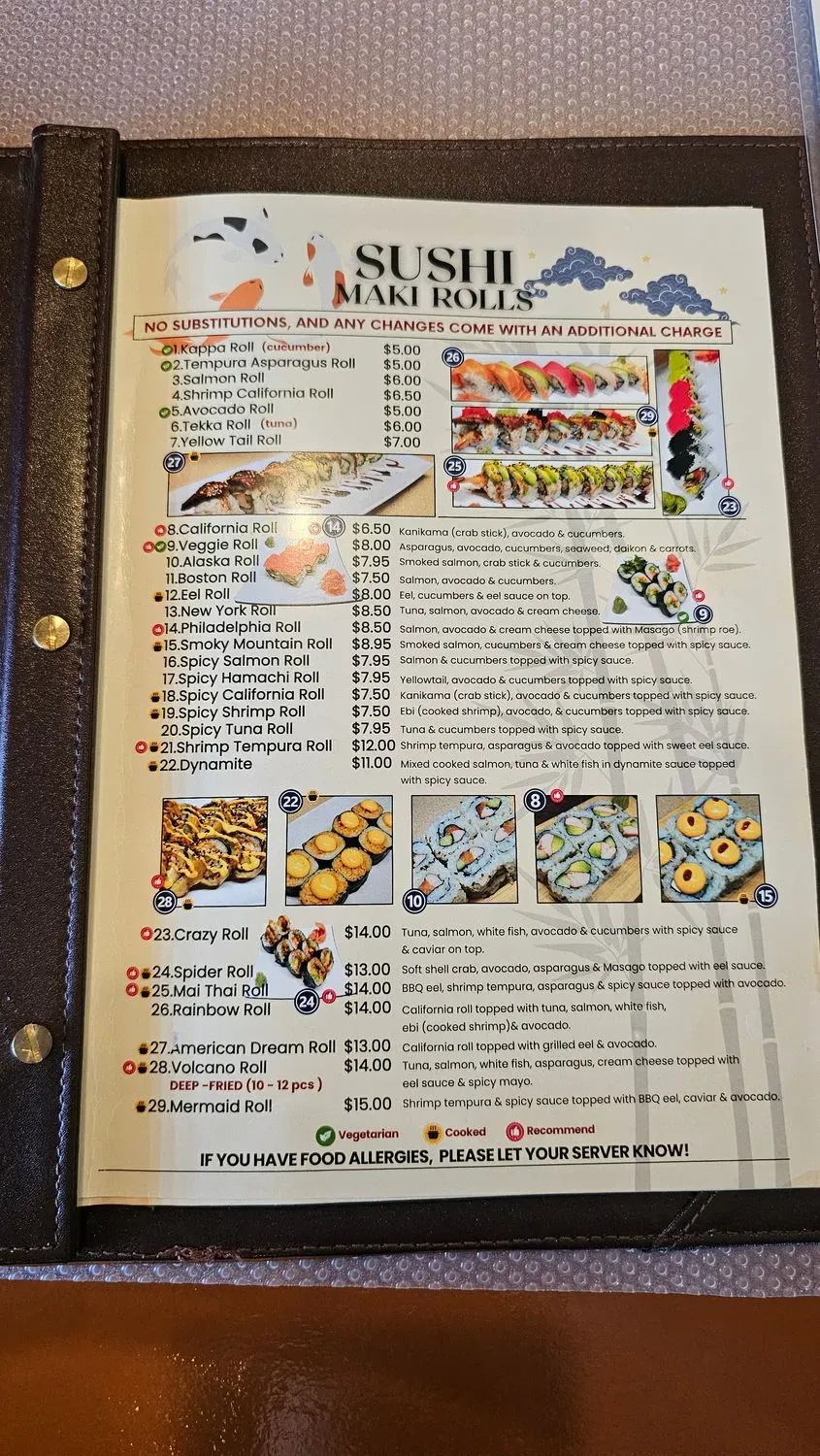 Menu 6