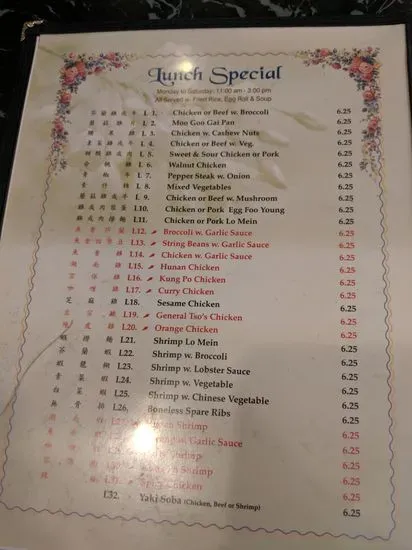 Menu 6