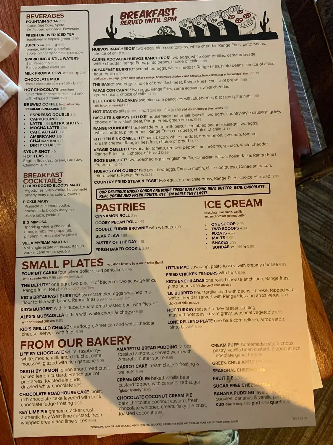 Menu 4