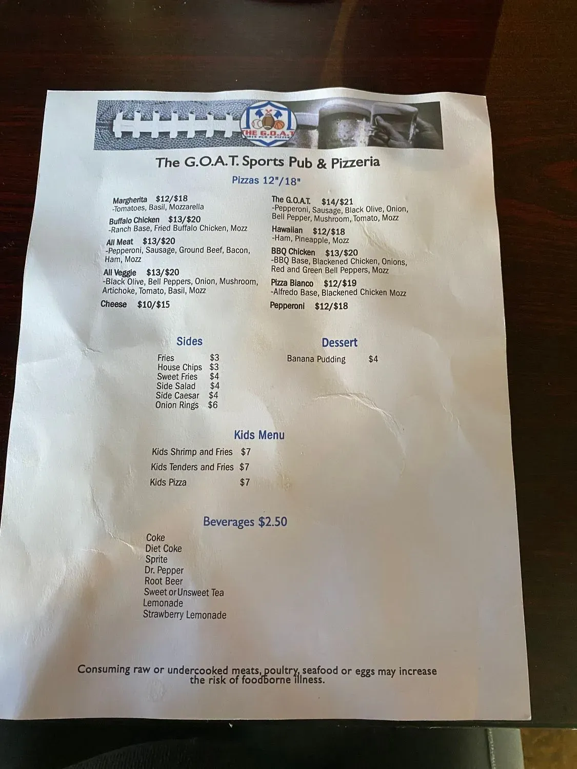 Menu 4