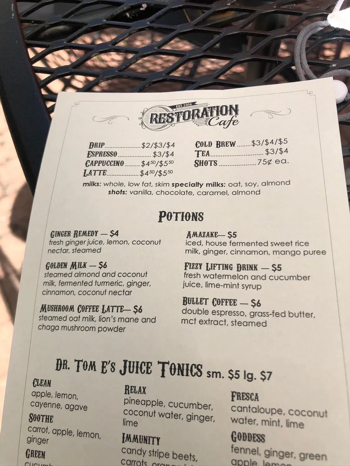 Menu 3