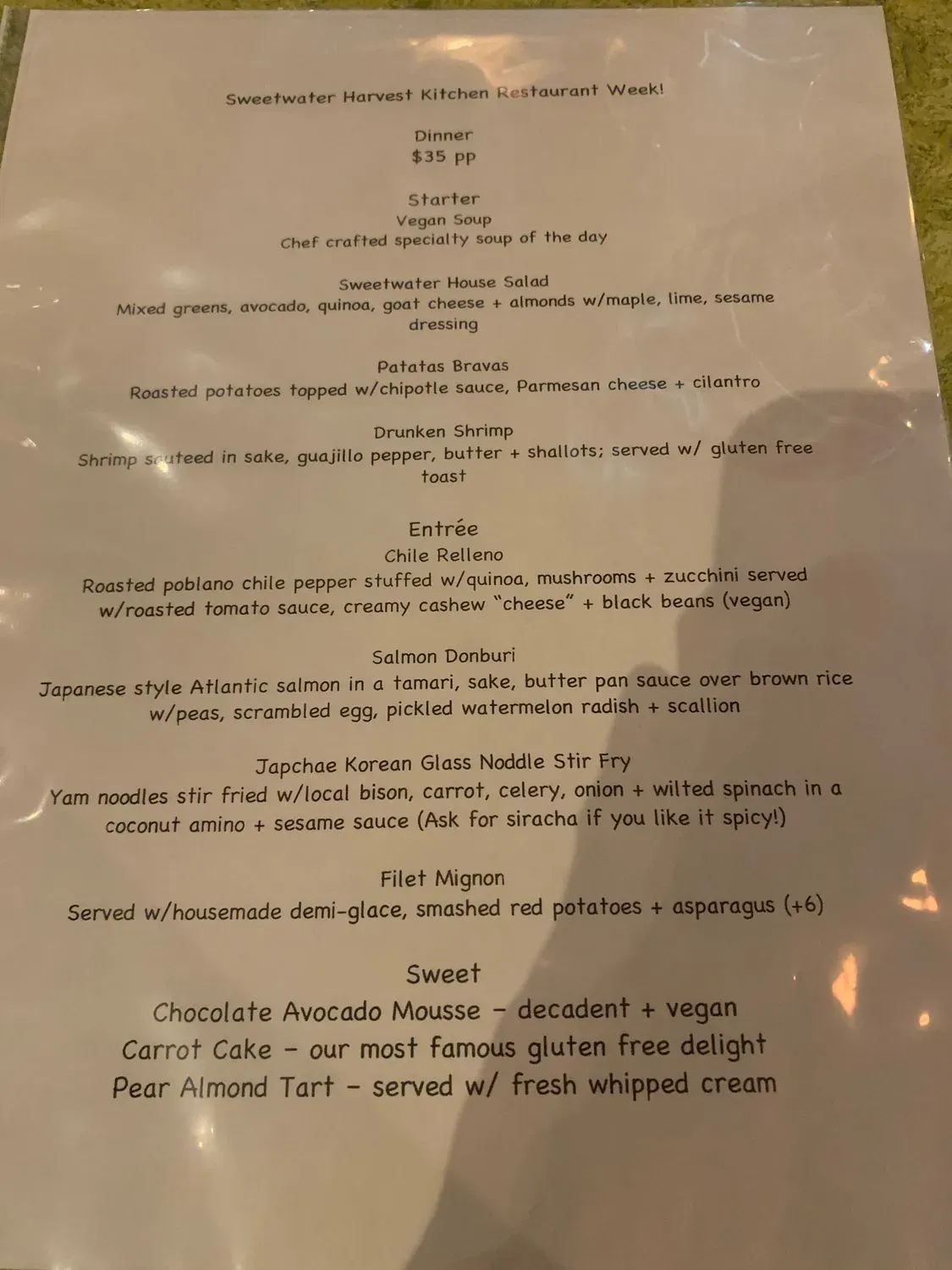 Menu 4