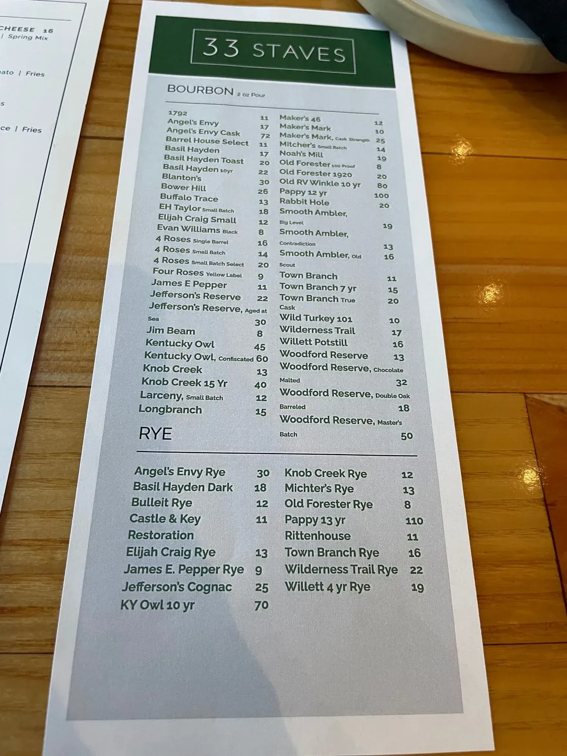 Menu 6