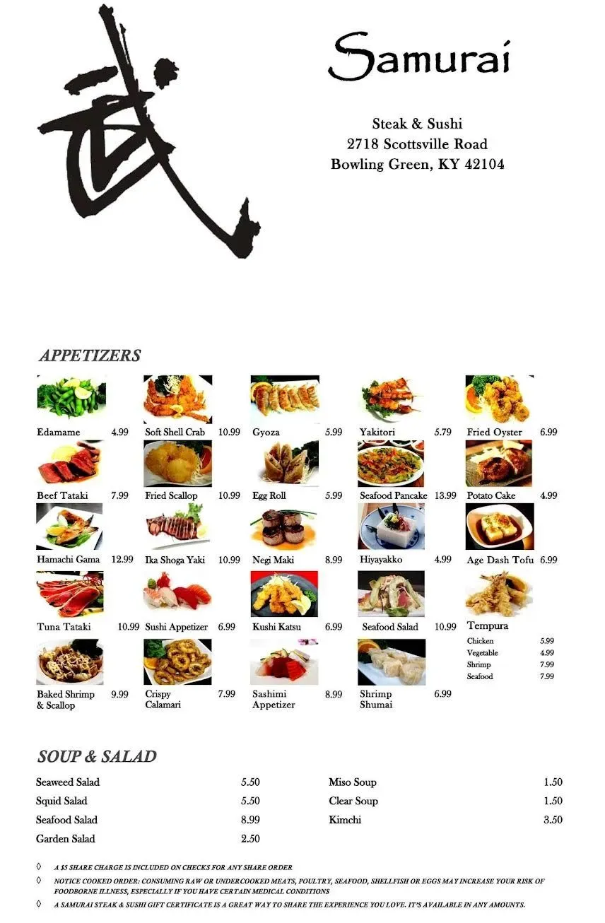 Menu 6