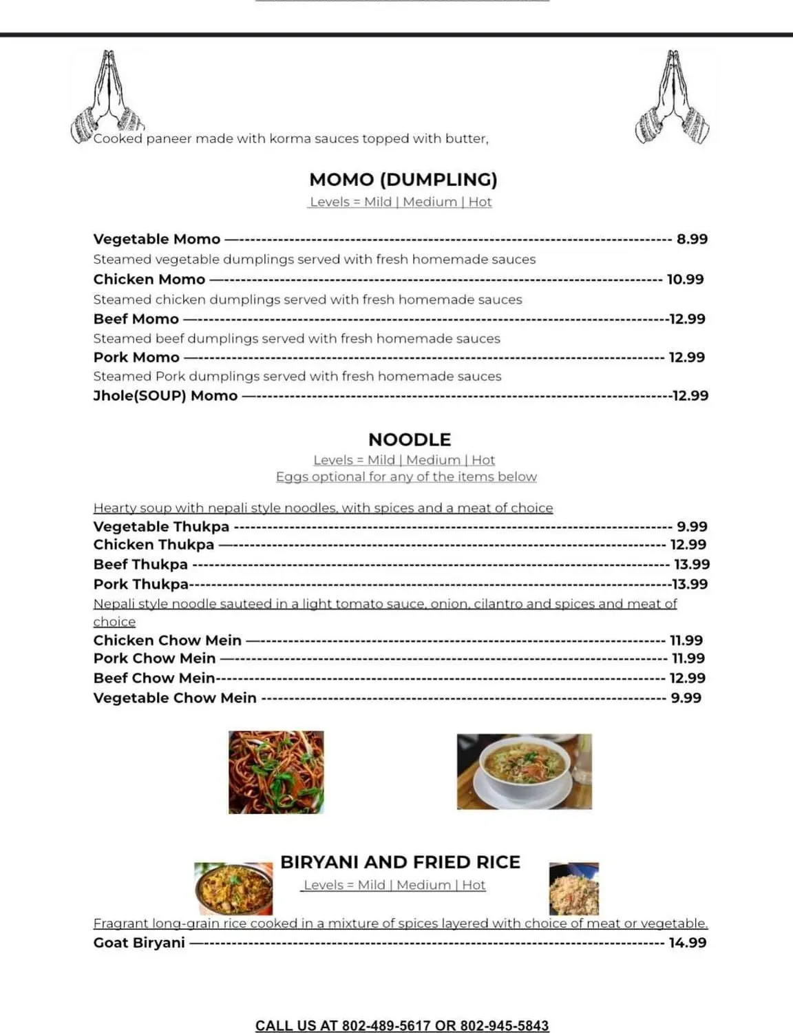 Menu 3