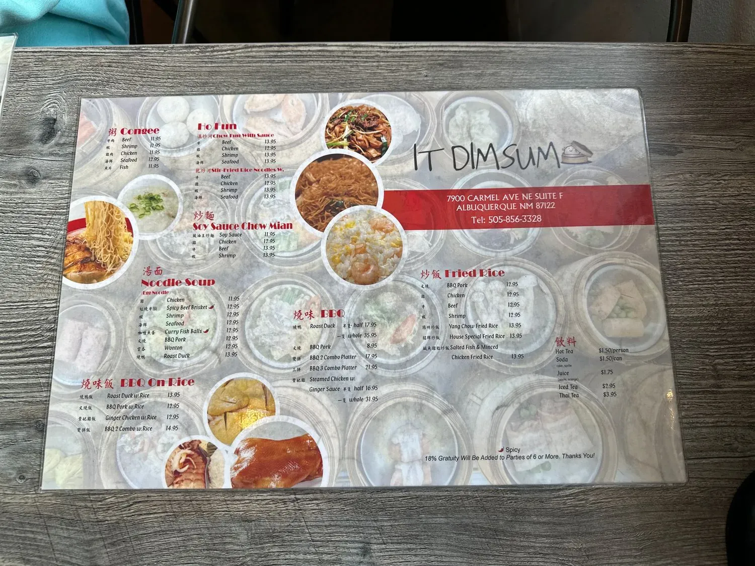 Menu 6