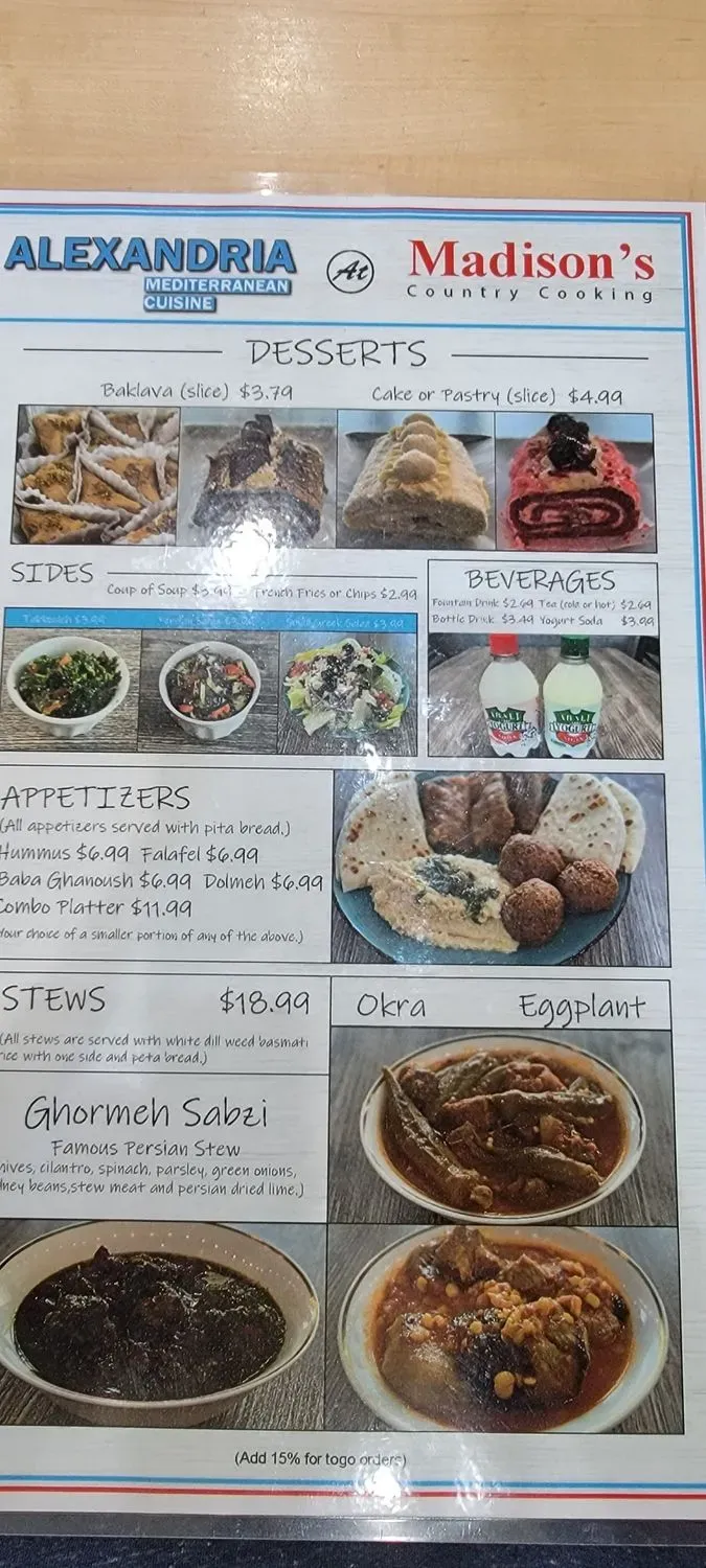 Menu 6