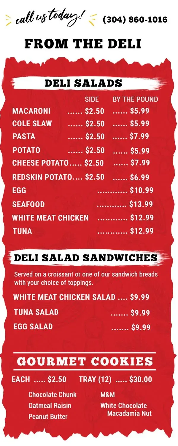 Merchants Deli Grill Menu - Updated October 2025