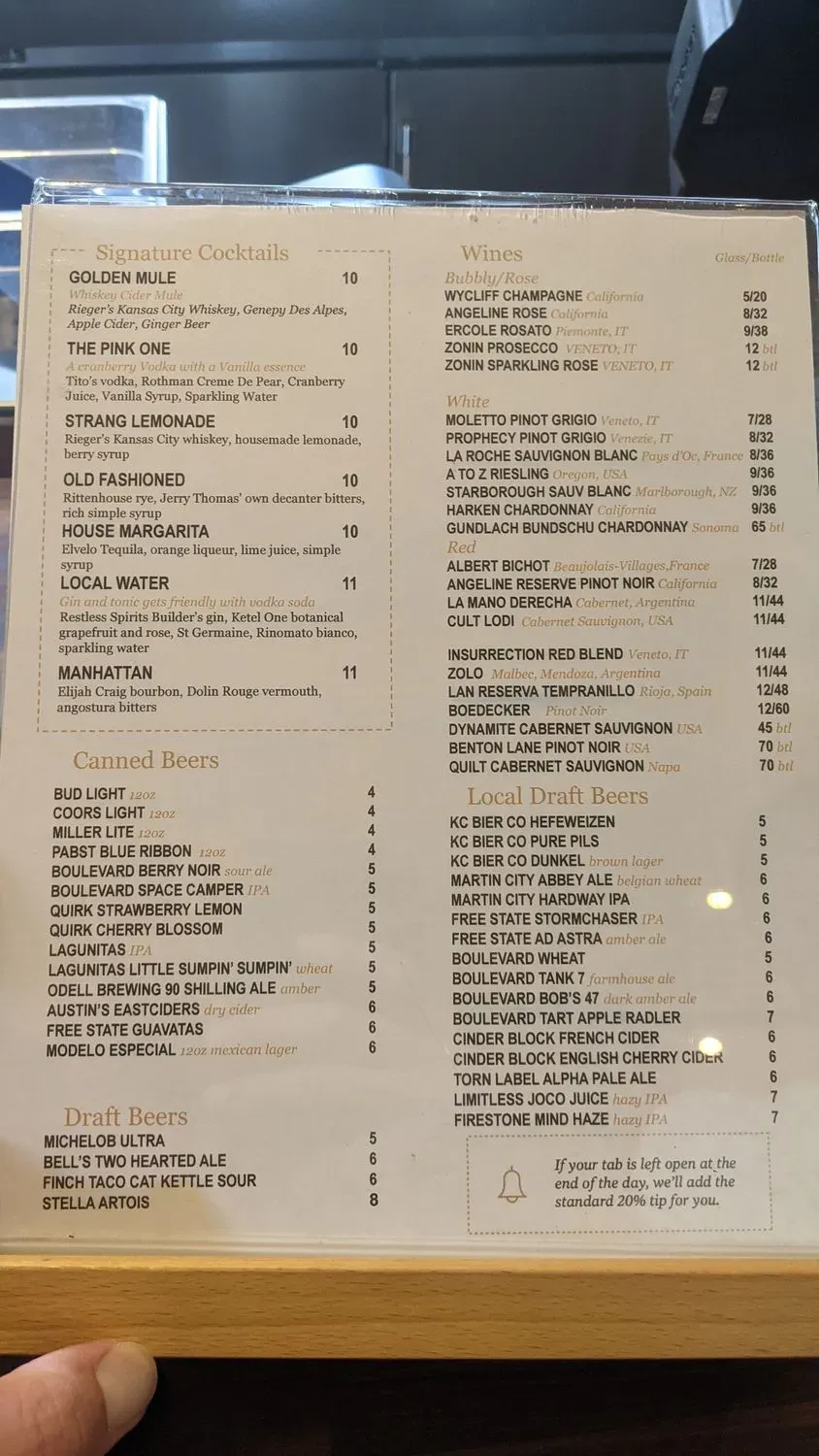 Menu 4