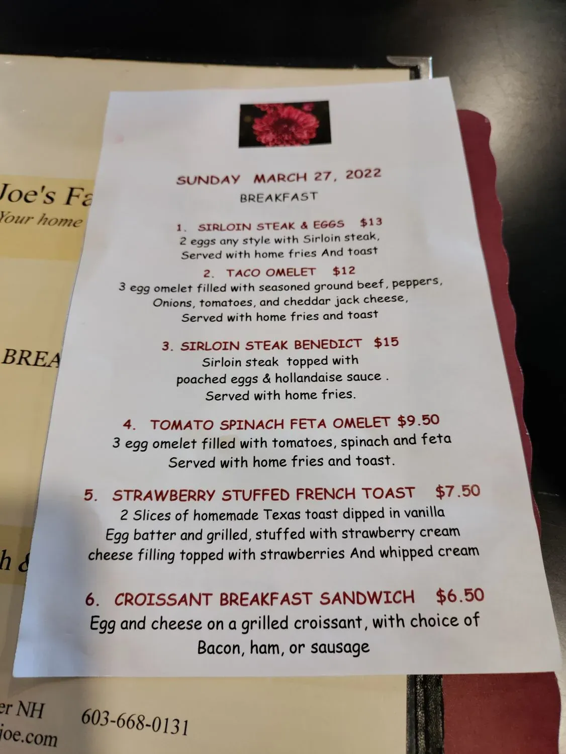 Menu 3