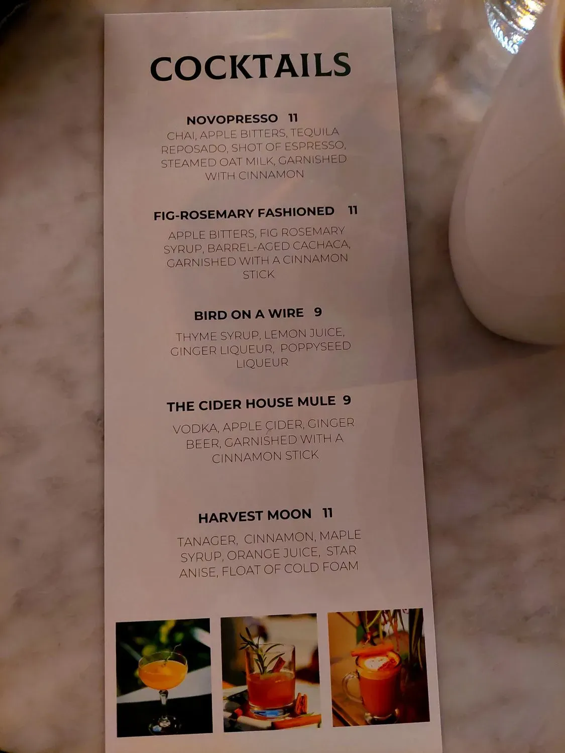 Menu 6