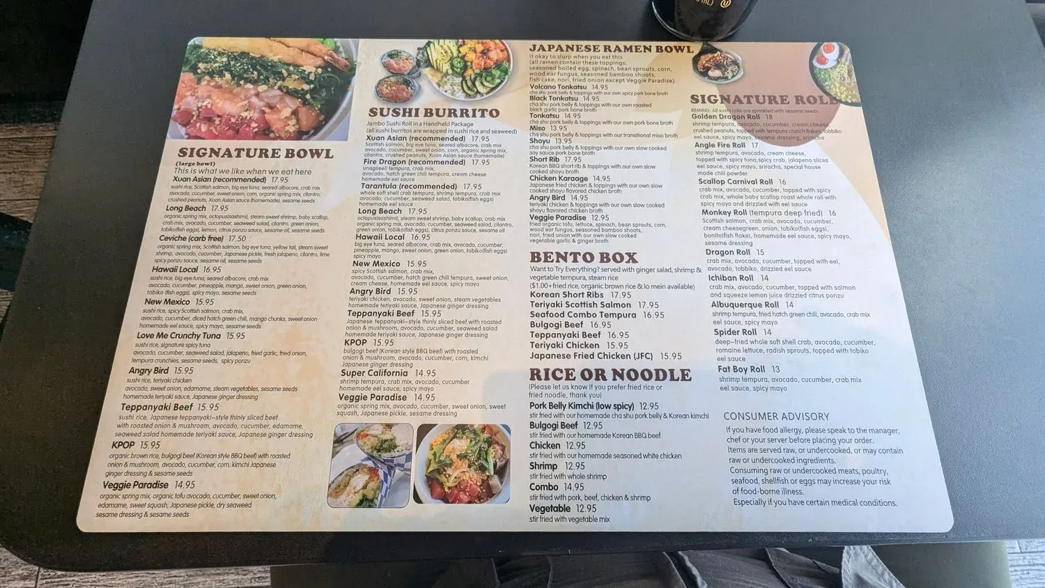 Menu 3