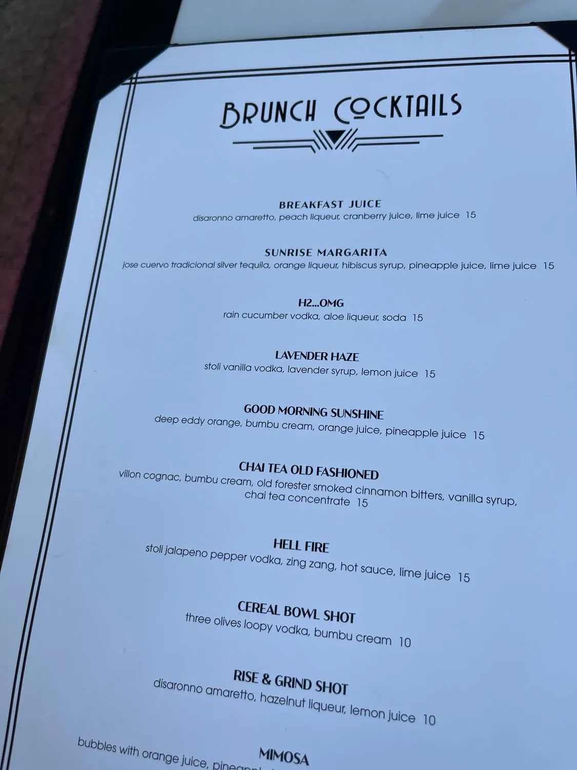 Menu 4